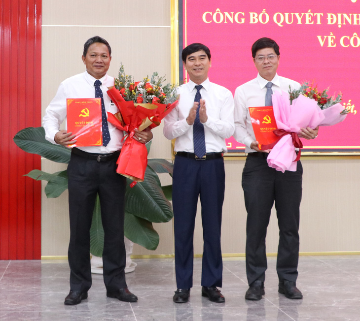 Hai địa phương trung tâm của tỉnh Bình Thuận có tân bí thư - Ảnh 1.