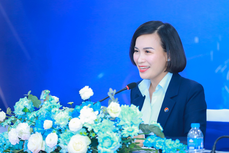 Bà Bùi Thị Thanh Hương - chủ tịch HĐQT Ngân hàng TMCP Quốc Dân (NCB)