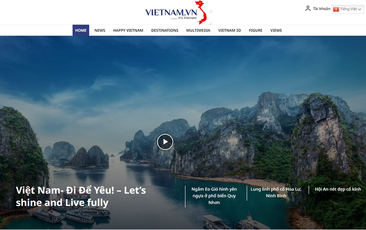 Ra mắt trang web và cuộc thi quảng bá Việt Nam, giải thưởng tới 400 triệu đồng - Ảnh 2.