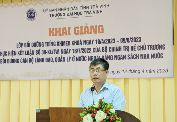 Ông Trần Trung Vinh, Phó Cục trưởng, Cục Đào tạo, Bồi dưỡng cán bộ - BTCTW- Ảnh: Trường cung cấp