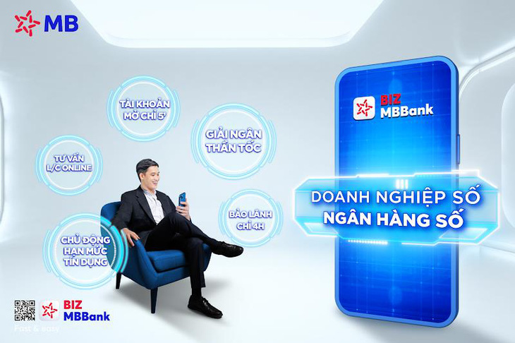 MB giảm 1% lãi suất khi vay online, cơ hội cho doanh nghiệp SMEs - Ảnh 2.