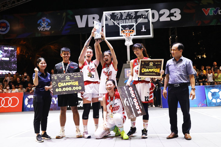 Nhà vô địch VBA Marena Whittle đăng quang bóng rổ nữ FIBA châu Á - Ảnh 1.