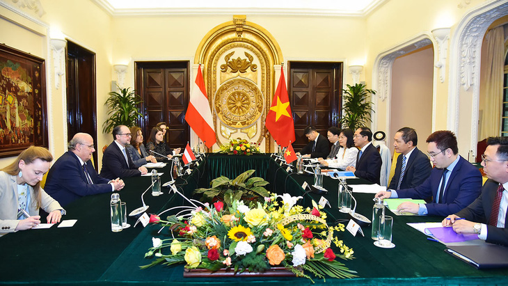 Ngoại trưởng Áo đầu tiên thăm Việt Nam sau nửa thế kỷ - Ảnh 2.