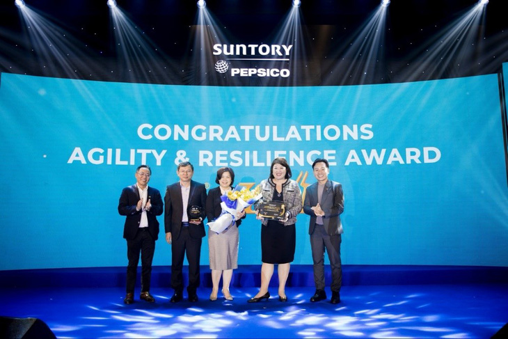 Suntory PepsiCo vinh danh đối tác ở hạng mục Linh hoạt và Kiên định 