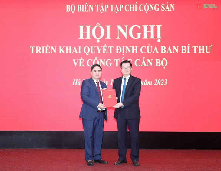 Ông Phạm Minh Tuấn giữ chức phó tổng biên tập phụ trách Tạp chí Cộng Sản - Ảnh 1.
