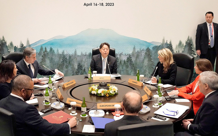 G7 tìm sự thống nhất về Trung Quốc