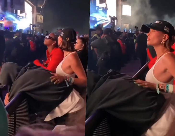 Bắt gặp Justin Bieber ngủ gật khi nghe nhạc ở Lễ hội Coachella 2023 - Ảnh 5.
