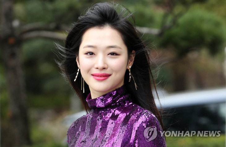 Sulli, một trong những nạn nhân của bạo lực mạng - Ảnh: YONHAP