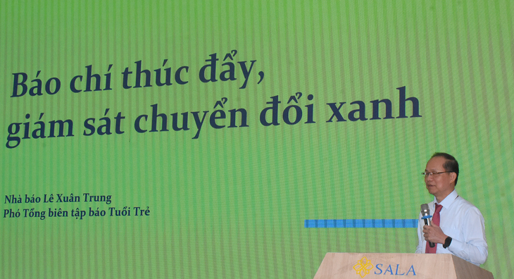 Vai trò của báo chí là thúc đẩy, giám sát chuyển đổi số, chuyển đổi xanh - Ảnh 3.