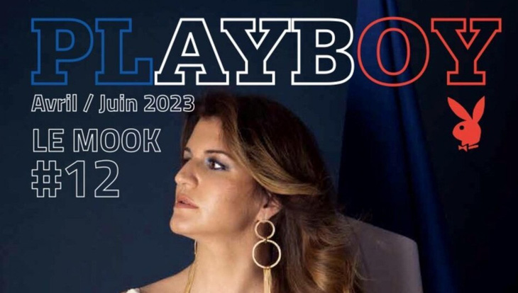 Nữ chính trị gia Pháp lên bìa Playboy, gây nhiều tranh cãi - Ảnh 1.