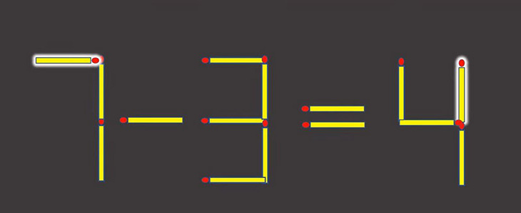 Di chuyển 2 que diêm để 1-3 = 5 thành phép tính đúng - Ảnh 3.
