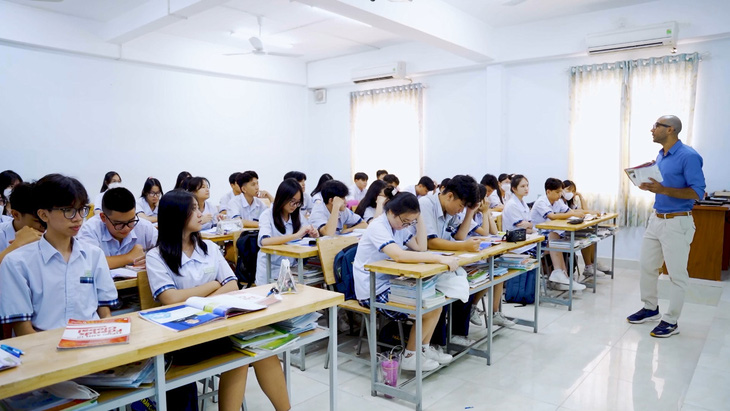 Trường tư thục Trần Cao Vân tại TP.HCM có 5 cơ sở hiện đại - Ảnh 2.