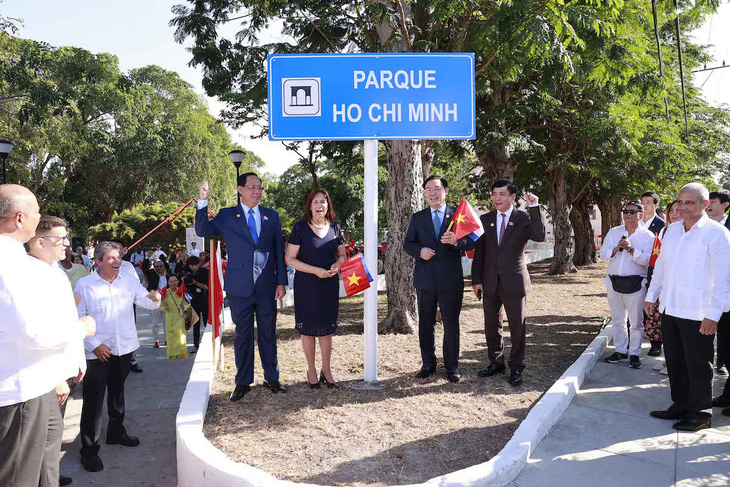 Cuba đổi tên công viên Hòa Bình thành công viên Hồ Chí Minh - Ảnh 3.