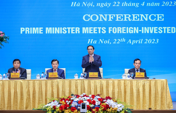 Thủ tướng Phạm Minh Chính: Cùng tháo gỡ khó khăn với nhà đầu tư nước ngoài - Ảnh 1.