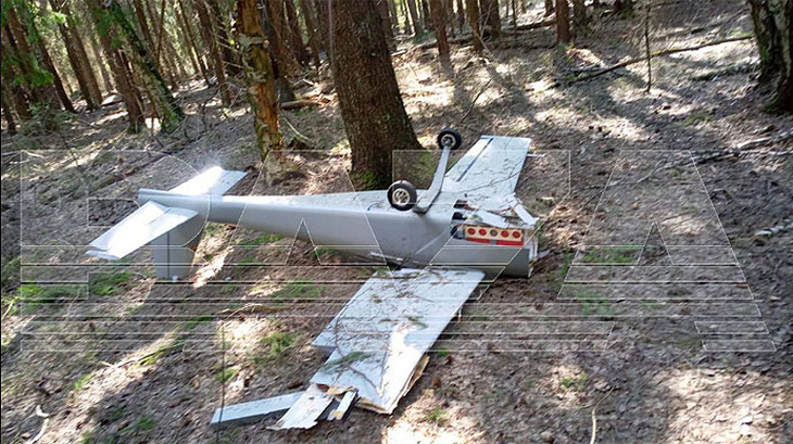 Nga phát hiện drone chứa 17kg thuốc nổ gần Matxcơva - Ảnh 1.