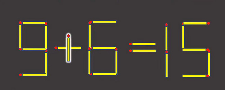 Di chuyển 2 que diêm để 3+3=3 thành phép tính đúng - Ảnh 9.