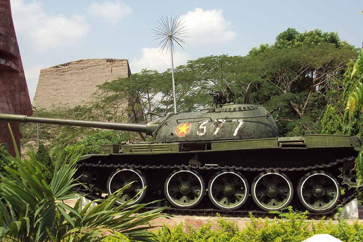 Công nhận xe tăng T59 số hiệu 377 là Bảo vật quốc gia - Ảnh 1.