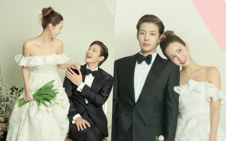 Lee Da Hae và Se7en tung ảnh cưới đẹp như mơ