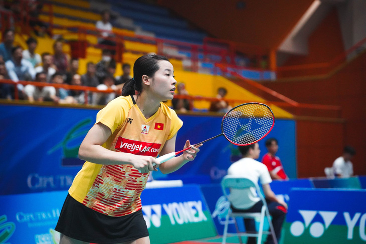 Thùy Linh thất bại, Việt Nam sạch bóng tay vợt ở Giải cầu lông châu Á - Ảnh 1.