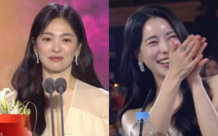 Lần đầu nhận giải Ảnh hậu Baeksang, Song Hye Kyo có lời nhắn gây sốt