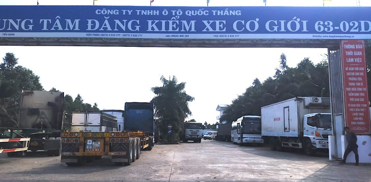 Đăng kiểm xe có thể gọi điện thoại đặt lịch hẹn trước - Ảnh 1.