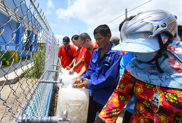 Keppel đưa nước sạch đến vùng hạn mặn tại tỉnh Tiền Giang - Ảnh 3.
