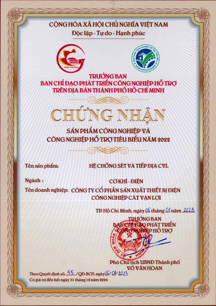 Kim thu sét và cọc tiếp địa CVL đạt chuẩn IEC 62561 góp mặt tại nhiều công trình - Ảnh 3.