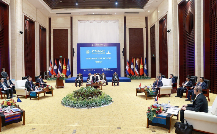 Thủ tướng nêu thông điệp sử dụng công bằng nguồn nước sông Mekong - Ảnh 1.