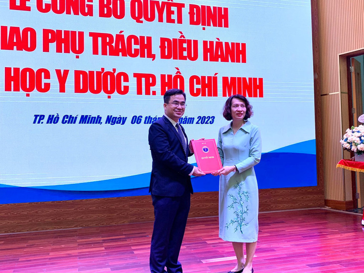 PGS.TS Ngô Quốc Đạt phụ trách Trường đại học Y Dược TP.HCM - Ảnh 1.