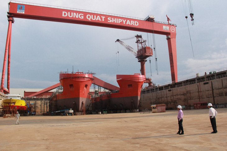 Dù tái cấu trúc mạnh mẽ, Nhà máy đóng tàu Dung Quất vẫn lỗ 2.600 tỉ đồng, vì sao? - Ảnh 5.