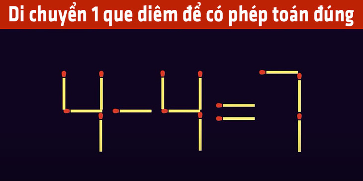 Di chuyển 2 que diêm để biến phép tính 0+1= 9 thành đúng - Ảnh 5.