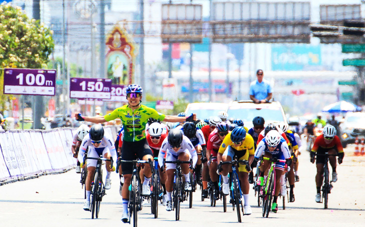 Nguyễn Thị Thật rút xé gió, thắng chặng 2 Tour of Thailand - Ảnh 3.