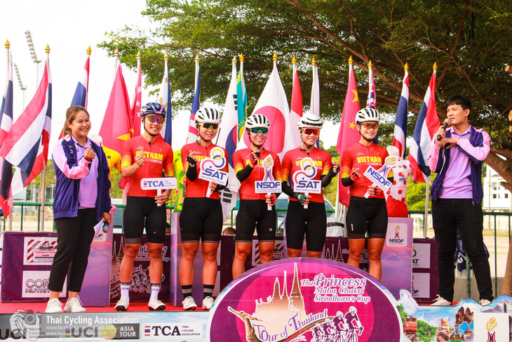 Nguyễn Thị Thật rút xé gió, thắng chặng 2 Tour of Thailand - Ảnh 1.