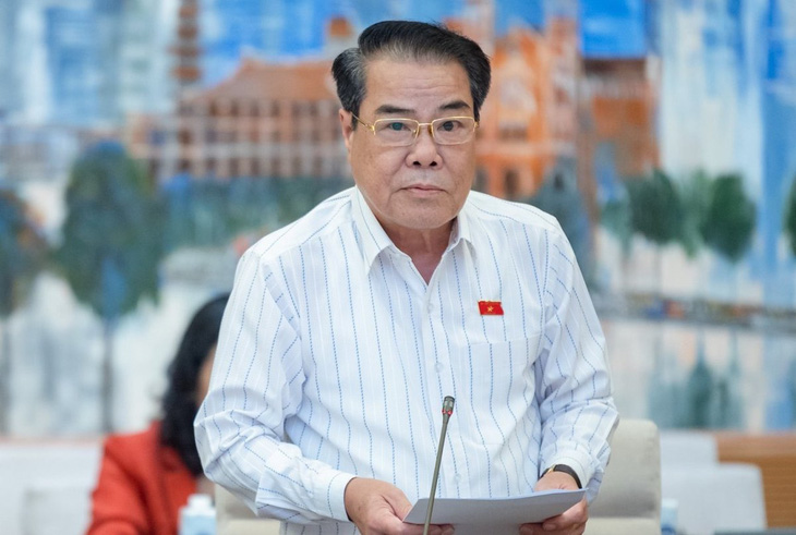 Trưởng Ban Dân nguyện Dương Thanh Bình - Ảnh: GIA HÂN