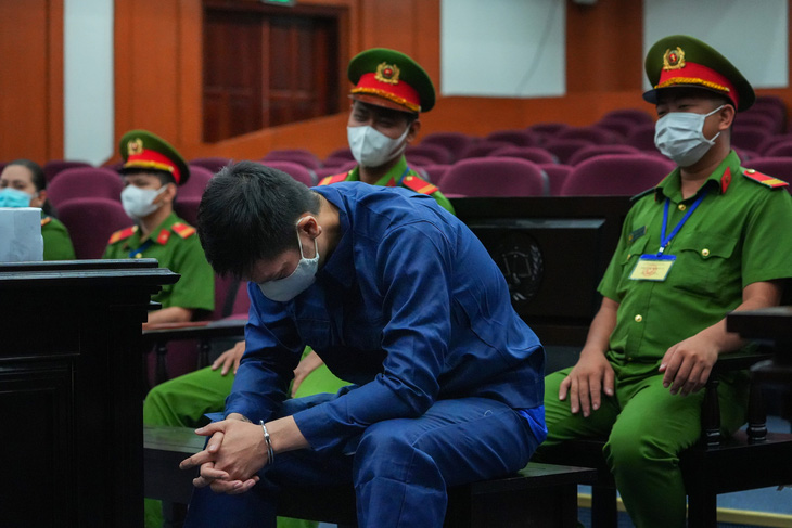 Ông Nguyễn Kim Trung Thái tại tòa phúc thẩm - Ảnh: HỮU HẠNH