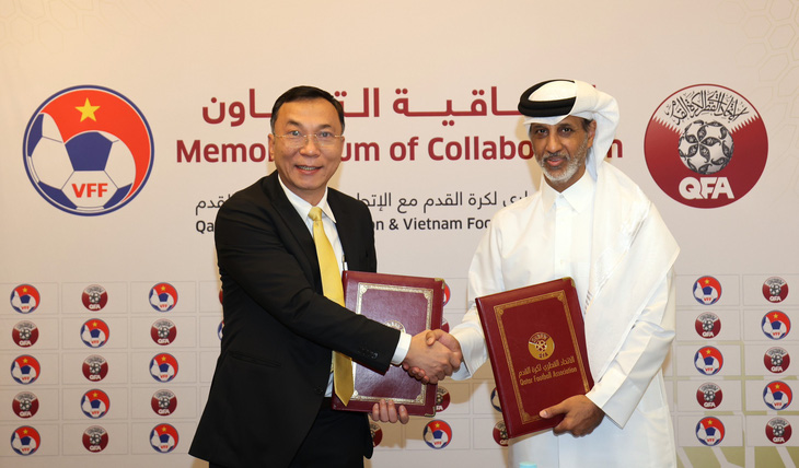 Bóng đá Việt Nam hợp tác với Qatar - Ảnh 2.