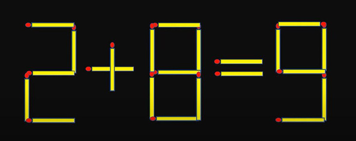 Di chuyển 1 que diêm để 7+9=9 thành phép tính đúng - Ảnh 7.