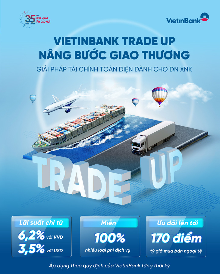 VietinBank triển khai chương trình ưu đãi toàn diện cho doanh nghiệp xuất nhập khẩu - Ảnh: VTB