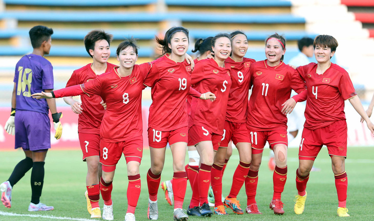 Tuyển phái đẹp nước Việt Nam nhập trận thắng Myanmar 3-1 ở vòng bảng. Hình hình họa này tiếp tục tái diễn nhập trận cộng đồng kết?- Ảnh: N.K.