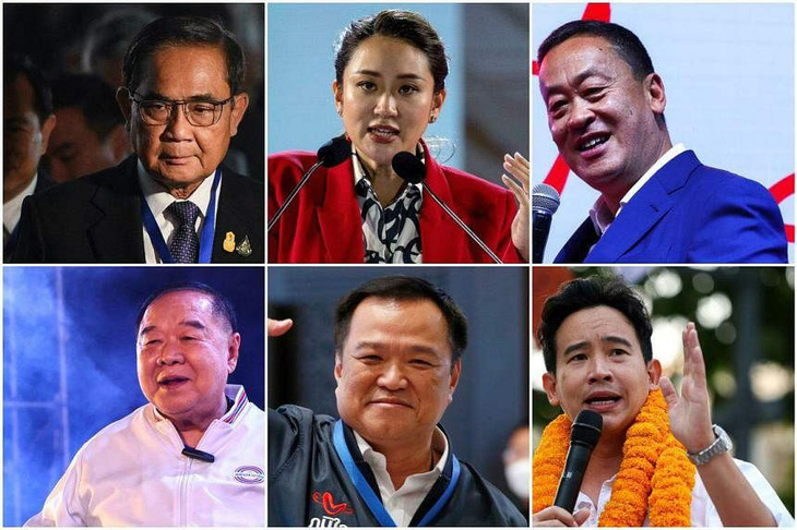 Bầu cử Thái Lan: Phiếu kiểm gần xong nhưng vẫn chưa ngã ngũ - Ảnh 1.