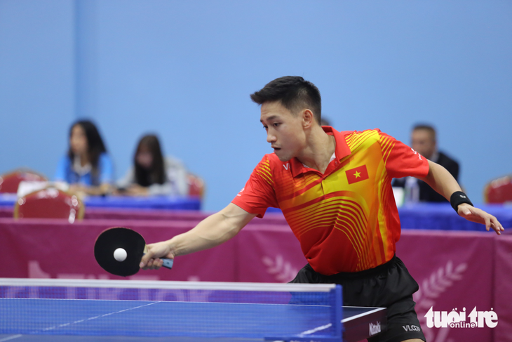 Nguyễn Anh Tú tranh huy chương vàng bóng bàn SEA Games với tay vợt 17 tuổi - Ảnh 1.