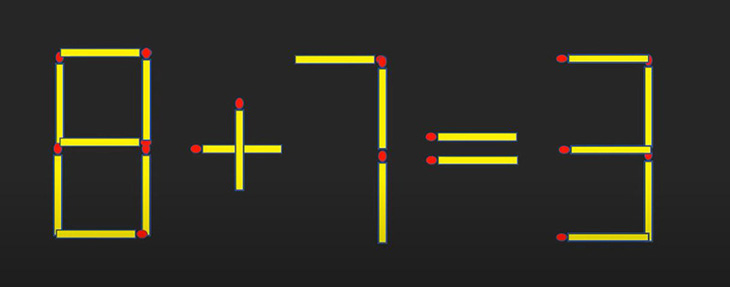Di chuyển 2 que diêm để phép tính 9+0=1 thành đúng - Ảnh 4.