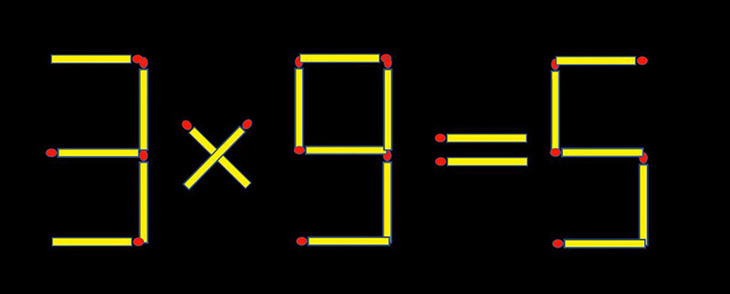 Di chuyển 2 que diêm để phép tính 9+0=1 thành đúng - Ảnh 7.