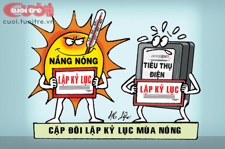 Cặp đôi lập kỷ lục mùa nắng nóng - Ảnh 1.