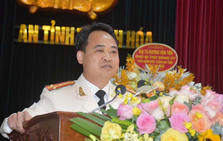 Trưởng Công an TP Thanh Hóa giữ chức phó giám đốc Công an tỉnh - Ảnh 2.