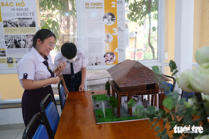 Học sinh tìm hiểu về không gian văn hóa Hồ Chí Minh - Ảnh 5.