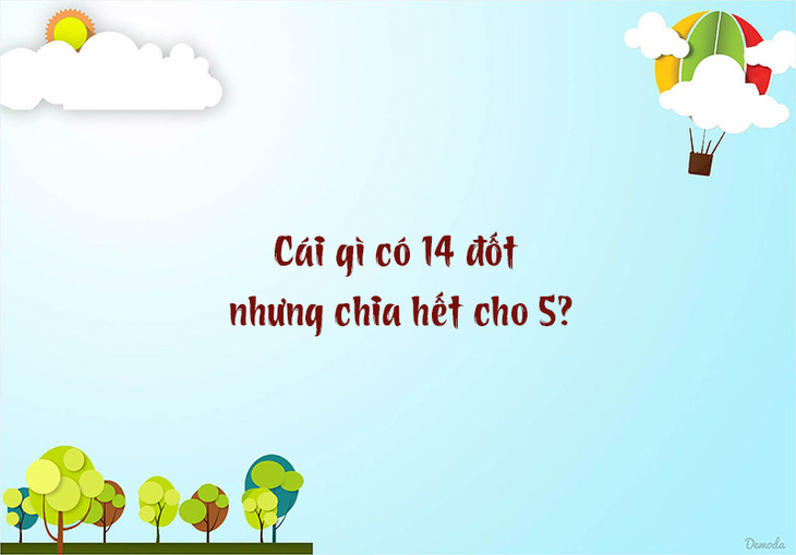 Đố vui: 5 chia 3 bằng 2 khi nào? - Ảnh 7.