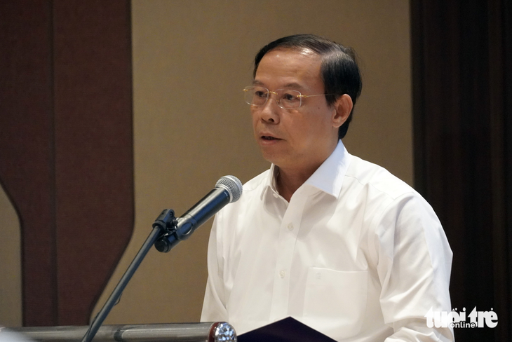Ông Nguyễn Văn Thọ - chủ tịch UBND tỉnh Bà Rịa - Vũng Tàu - Ảnh: ĐÔNG HÀ 