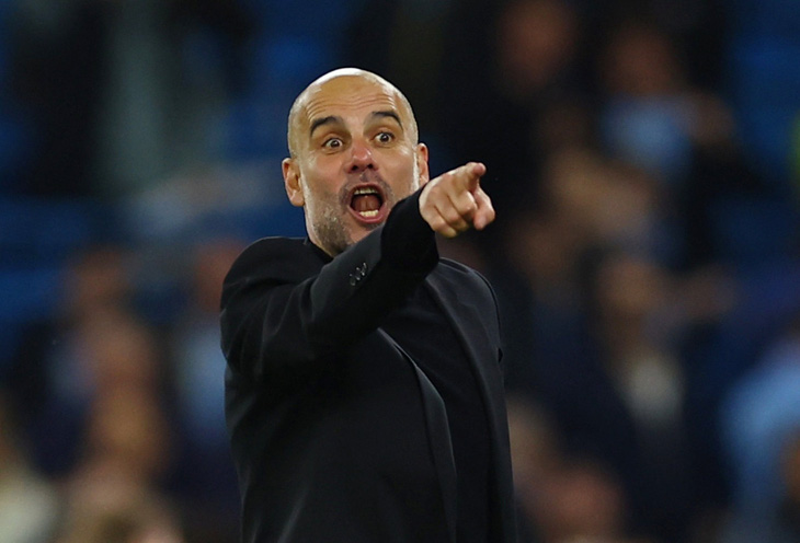 HLV Guardiola ngày càng chứng tỏ được tài năng của mình - Ảnh: Reuters