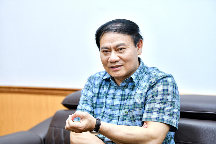 Ông Vũ Xuân Hồng-Phó Tổng Giám đốc Công ty CP Supe Phốt phát và Hóa chất Lâm Thao - Ảnh: NAM TRẦN